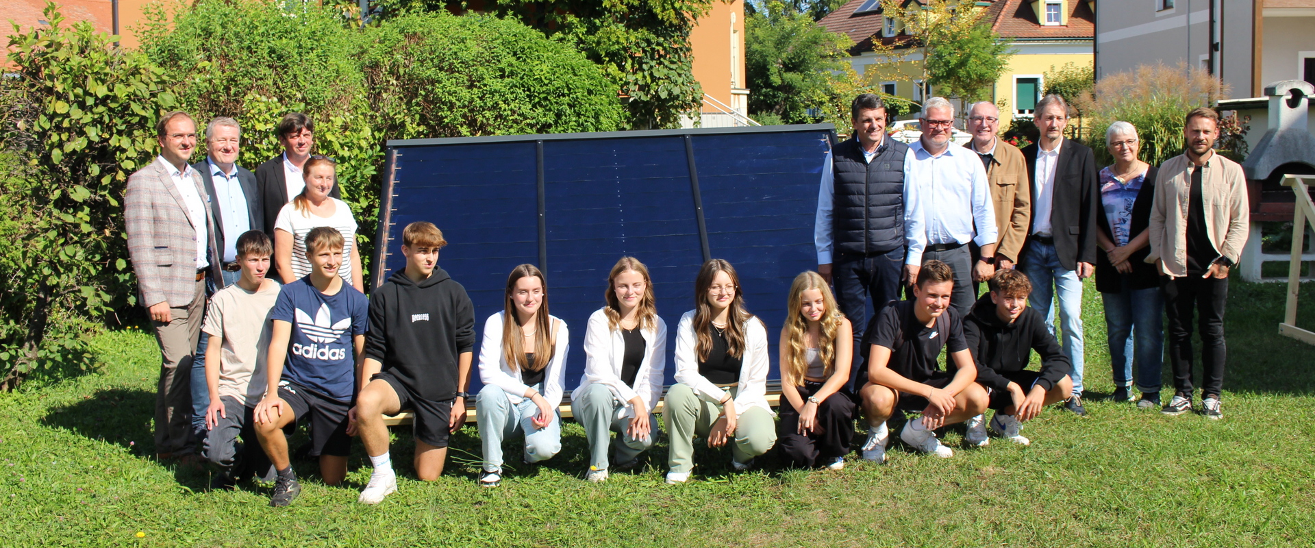 Gruppenfoto Solarcamp 2023 in Fürstenfeld