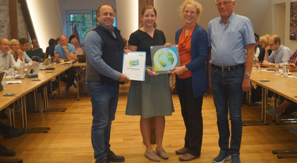 Jubiläum 25 Jahre Klimabündnis-Gemeinde Bad Hofgastein