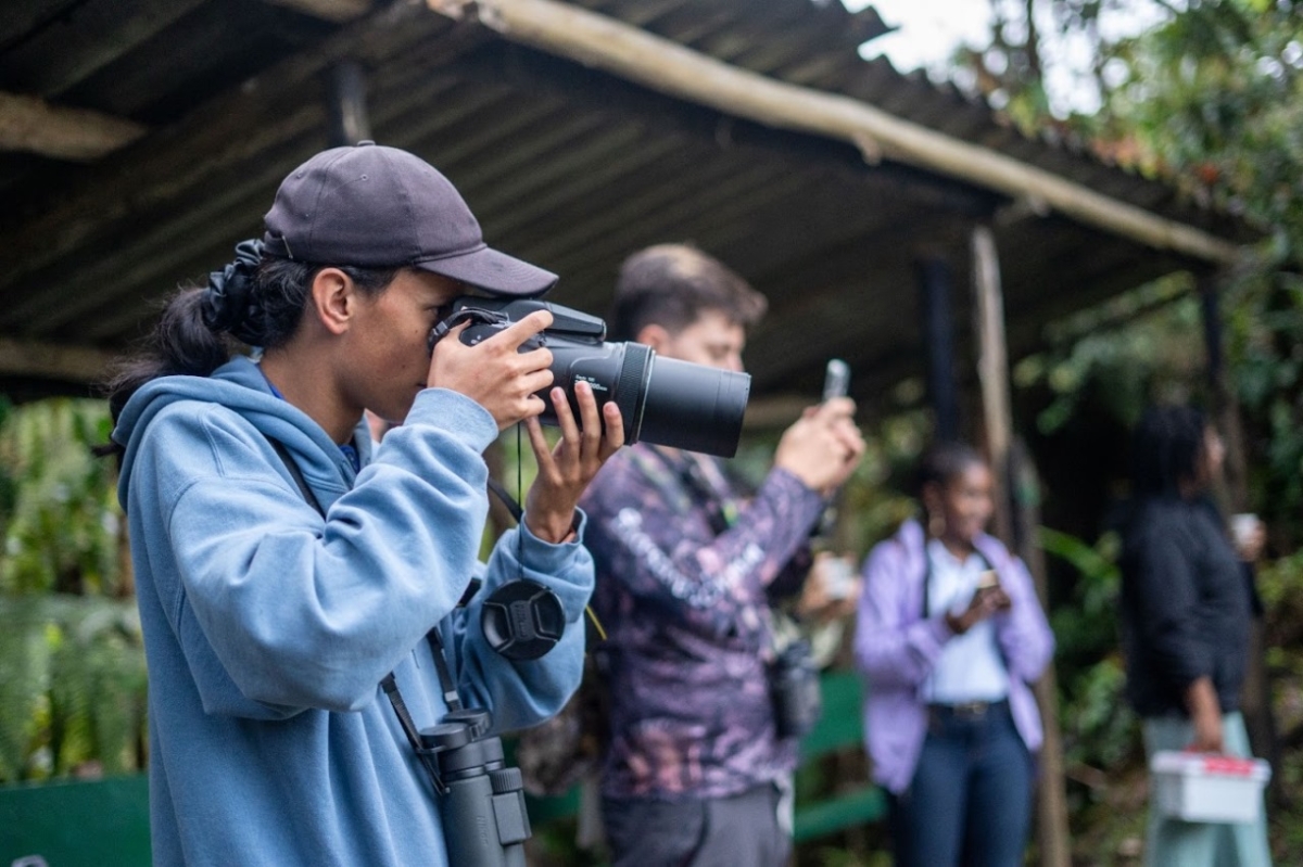 Pablo macht Fotos