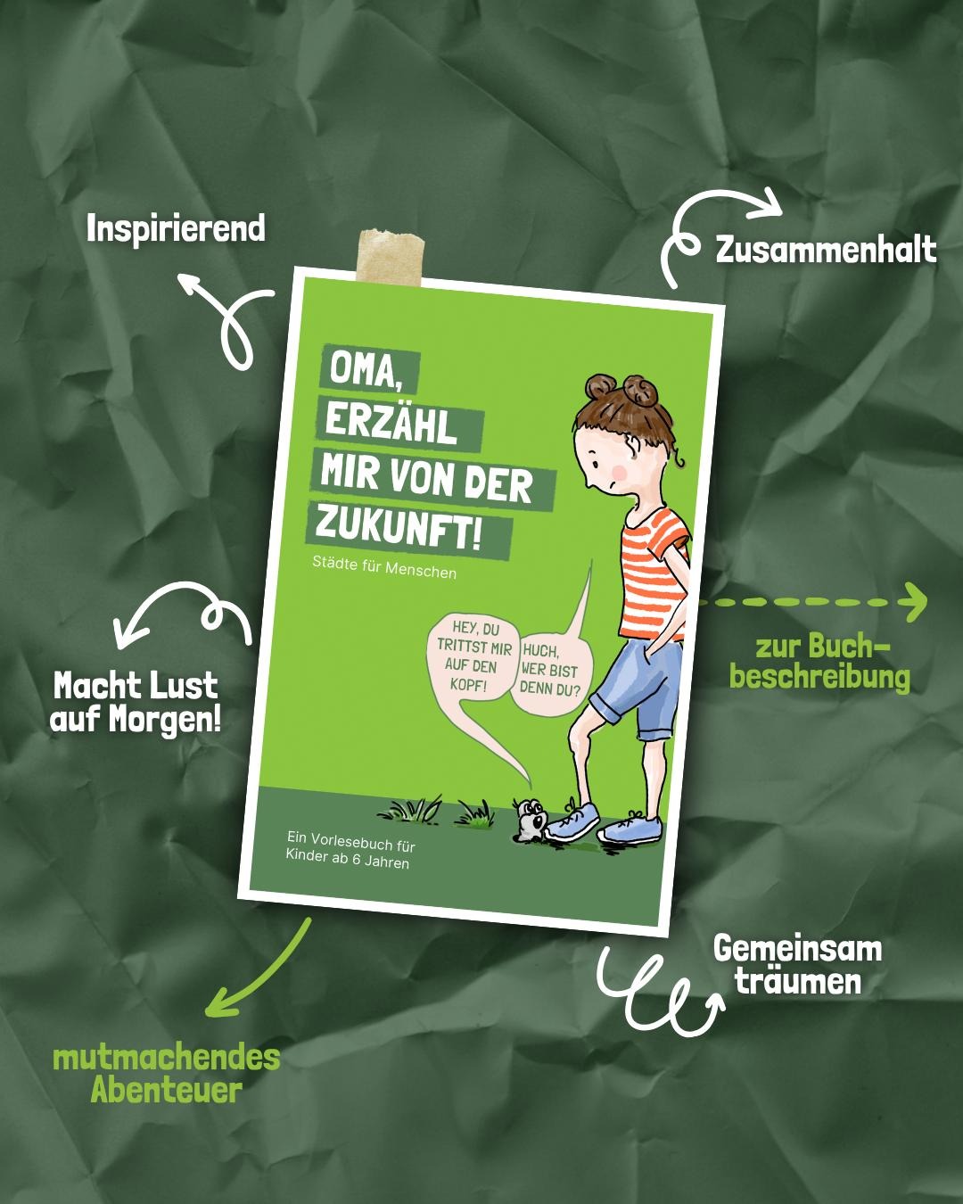 Buchcover des Buches Oma erzähl mir von der Zukunft